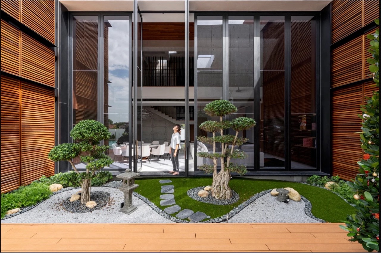 Biệt thự rộng gần 2000m2 dành cho gia đình 3 thế hệ