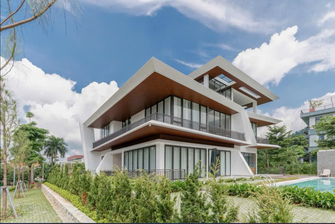 TRAPEZOID VILLA - Dấu ấn hình khối mang hơi thở của tương lai